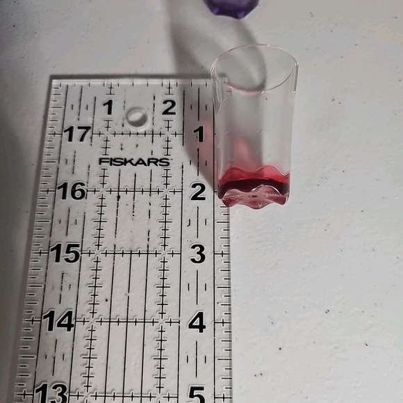 Tupperware 15 Placecard Holders Sheerly Elegant Jewel Tones Red Purple Blue+ - Picture 5 of 8